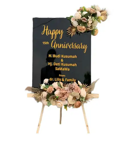 Papan Bunga Akrilik Bengkayang